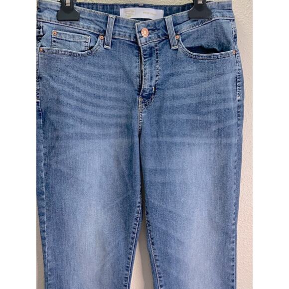 Levi’s Women Signature Mid Rise Skinny Jeans Sz 8 - Picture 3 of 5